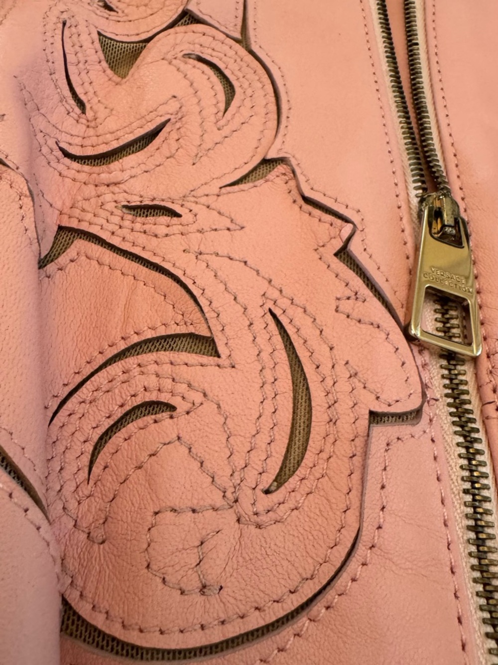 VERSACE COLLECTION
Baroque leather jacket - Picture 5 of 8